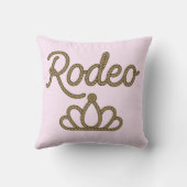 ロデオクイーンカントリーウエスタンティアラクラウン クッション (裏面)