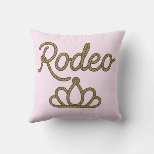 ロデオクイーンカントリーウエスタンティアラクラウン クッション (裏面)