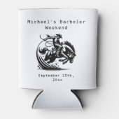 ロデオクーラーボックス |乗馬バチュラーパーティ 缶クーラー (正面)