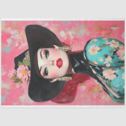 ロデオグラムラックス女性のカーボーイデクページ 薄葉紙 (正面)