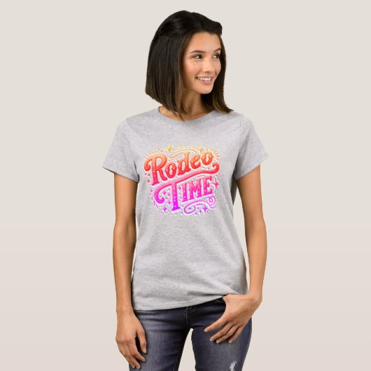 ロデオタイムウェスタン Tシャツ (正面フル)