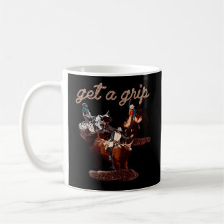 ロデオパパブルライダーGet A Grip Western Country Co コーヒーマグカップ