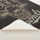 ロデオパーソナライズされたオールドウエストステアローピングレジェンズ シェルパブランケット (3/4)