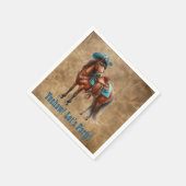 ロデオパーティーホース スタンダードカクテルナプキン (角)