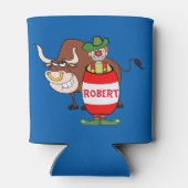 ロデオピエロアンドブルパーソナライズされた 缶クーラー (裏面)