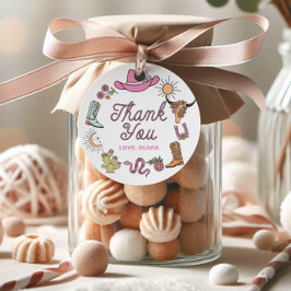 ロデオピンクウェスタンカウボーイ誕生日サンキューサンキュー フェイバータグ