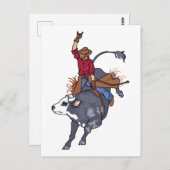 ロデオブルライダー ポストカード (正面/裏面)