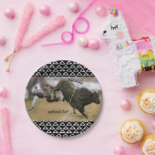 ロデオブルライディング紙プレート ペーパープレート (パーティー)