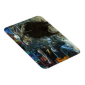 ロデオブルライドエンディング抽象芸術印象派 マグネット (右側)