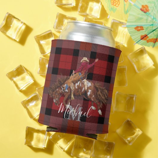 ロデオブロンコバストカウボーイオンプレイド 缶クーラー (インサイチュ 夏)