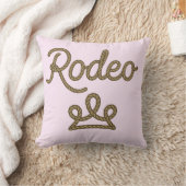 ロデオプリンセスカントリーウエスタンティアラクラウン クッション (ブランケット)