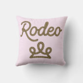 ロデオプリンセスカントリーウエスタンティアラクラウン クッション (裏面)