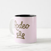 ロデオプリンセスカントリーウエスタンティアラクラウン ツートーンマグカップ (正面左)