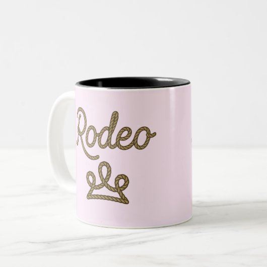 ロデオプリンセスカントリーウエスタンティアラクラウン ツートーンマグカップ (正面左)