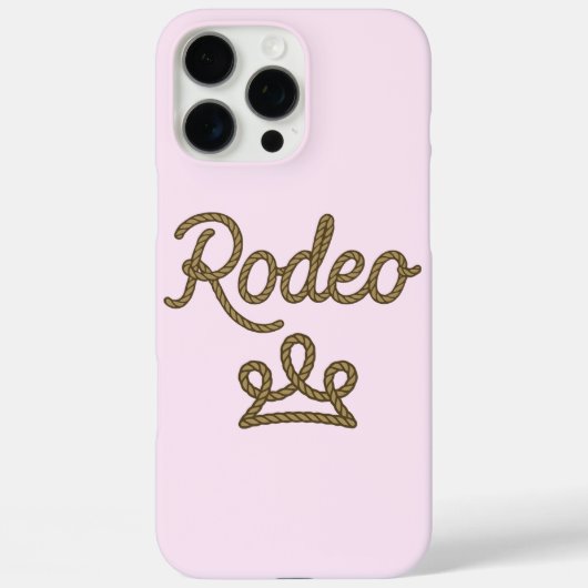 ロデオプリンセス カントリーウエスタン ティアラ クラウン Case-Mate iPhoneケース (裏面)