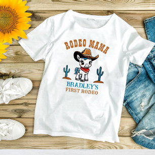 ロデオマカウボーイベビー馬誕生日パーティー Tシャツ