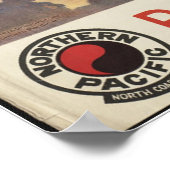 ロデオモンタナヴィンテージトラベルポスターアドレトロプリント ポスター (角)