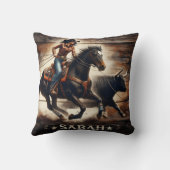 ロデオライダーキャスティングブルアット夕べイベント クッション (裏面)