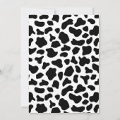 ロデオラウンドアップ誕生日招待状 招待状 (裏面)