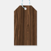 ロデオワイルドウェスト素朴なカウボーイウェスタンの誕生日 ギフトタグ (裏面)