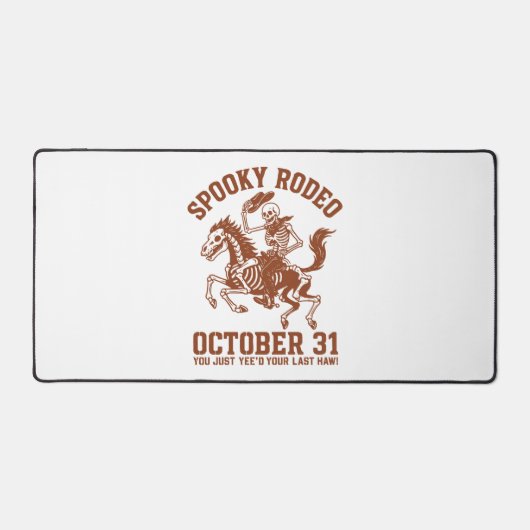 ロデオ不気味ハロウィーン10月31日 デスクマット (正面)