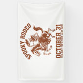 ロデオ不気味ハロウィーン10月31日 横断幕 (縦)