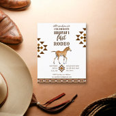 ロデオ南西部カウボーイホースの予算の招待