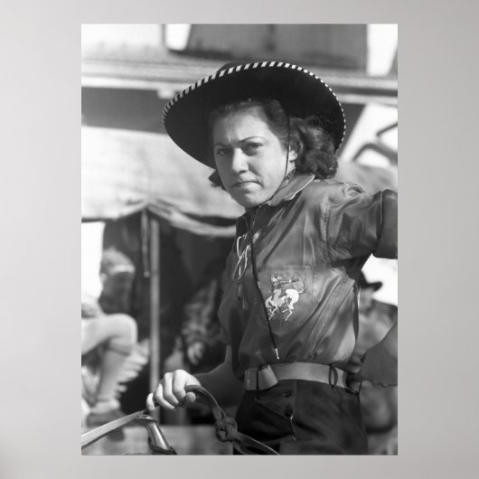 ロデオ女性のカーボーイ: 1940年 ポスター (正面)