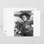 ロデオ女性のカーボーイ: 1940年 ポストカード (正面/裏面)