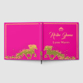 ロデオ恋しく思クイーンスクラップブック写真ページアント ゲストブック (全面)