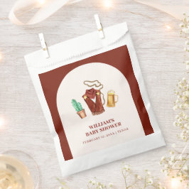 ロデオ素朴カウボーイサボットビールアーチベイビーシャワー フェイバーバッグ