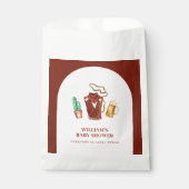 ロデオ素朴カウボーイサボットビールアーチベイビーシャワー フェイバーバッグ (正面)