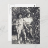 ロデオ葉書の恋人/招待状 ポストカード (正面/裏面)