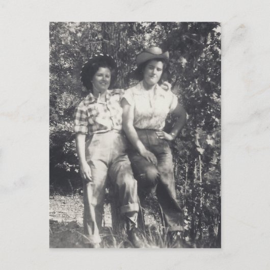 ロデオ葉書の恋人/招待状 ポストカード (正面)