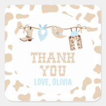 ロデオ西カウボーイ赤ちゃんシャワー