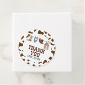 ロデオ西カウボーイ赤ちゃんシャワー フェイバータグ (インサイチュ)