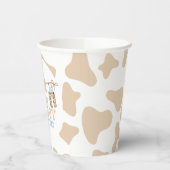 ロデオ西カウボーイ赤ちゃんシャワー 紙コップ (左)