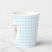 ロデオ西カウボーイ赤ちゃんシャワー 紙コップ (左)