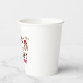 ロデオ西カウボーイ赤ちゃんシャワー 紙コップ (左)