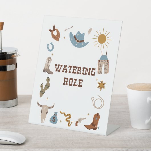 ロデオ誕生日潅水ホールウォーターステーション 台座サイン (インサイチュ)