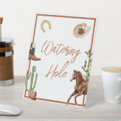 ロデオ誕生日灌水ホールウォーターステーションサイン 台座サイン (インサイチュ)