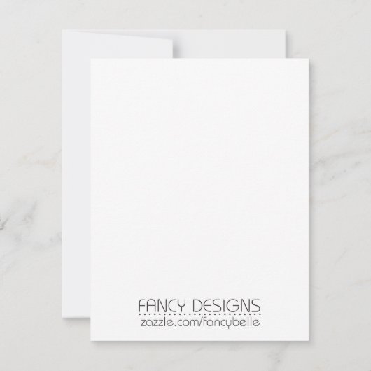 ロデオ誕生日 招待状 (裏面)