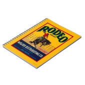 ロデオ野菜ラベルサリナス（カリフォルニア州） ノートブック (左側)