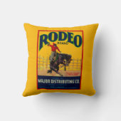 ロデオ野菜LabelSalinas、カリフォルニア クッション (裏面)