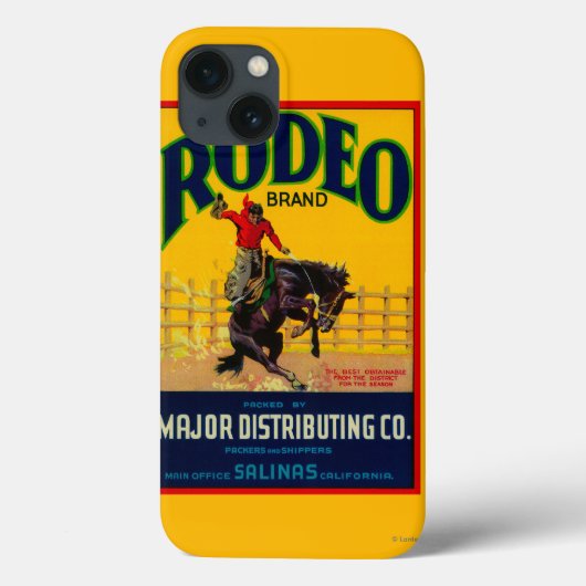 ロデオ野菜LabelSalinas、カリフォルニア Case-Mate iPhoneケース (裏面)
