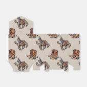 ロデオ・カウボーイ、ウェスタンブーツ、馬、国 フェイバーボックス (折り畳みなし)