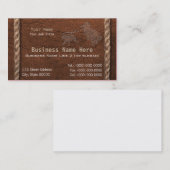 ロデオ・カウボーイ・ランチ＆ウェスタンスタイル 名刺 (正面/裏面)