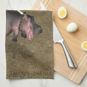 ロデオ・ヒッポ キッチンタオル (四つ折り)
