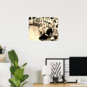 ロデオ・ブル・ライダーポスター ポスター (ホームオフィス)