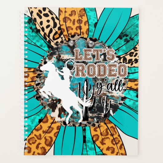 ロデオ・ヤールにしよう プランナー手帳 (正面)